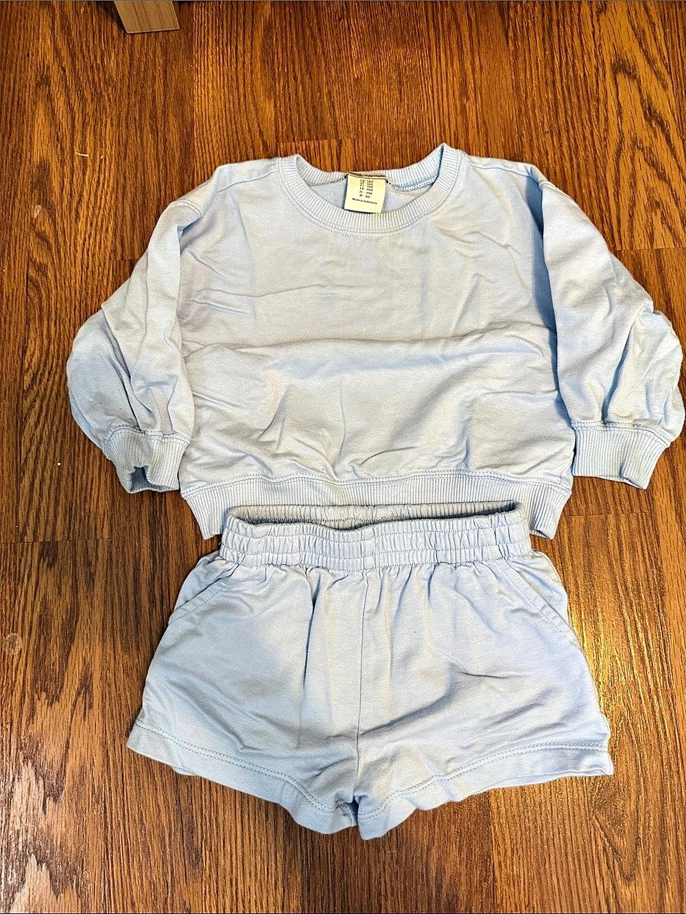 Amazon Essentials x Sofia Grainge Baby Sweatshirt and Shorts Set & Shorts Set